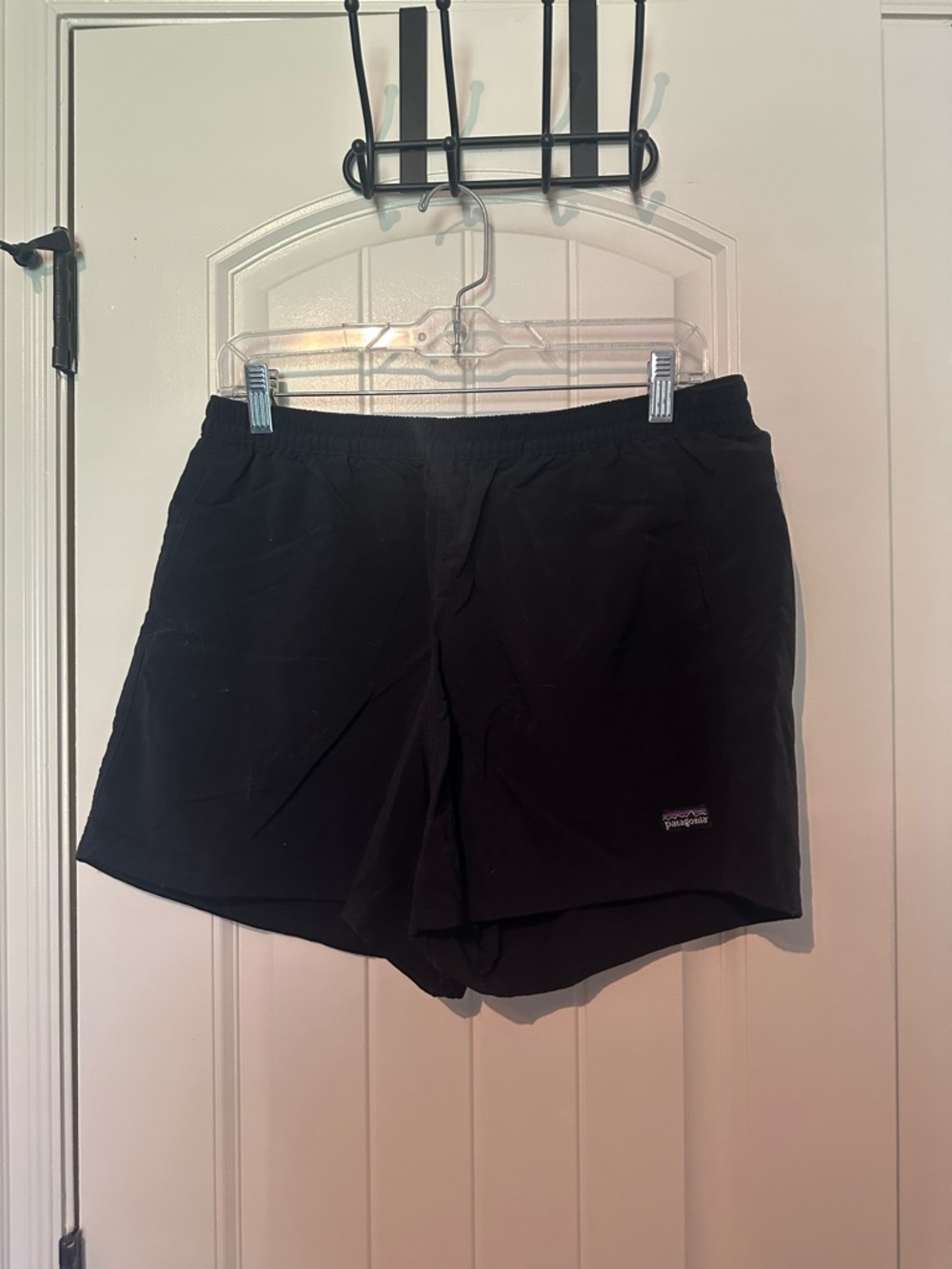 Patagonia Black and White Women's Athletic Shorts
